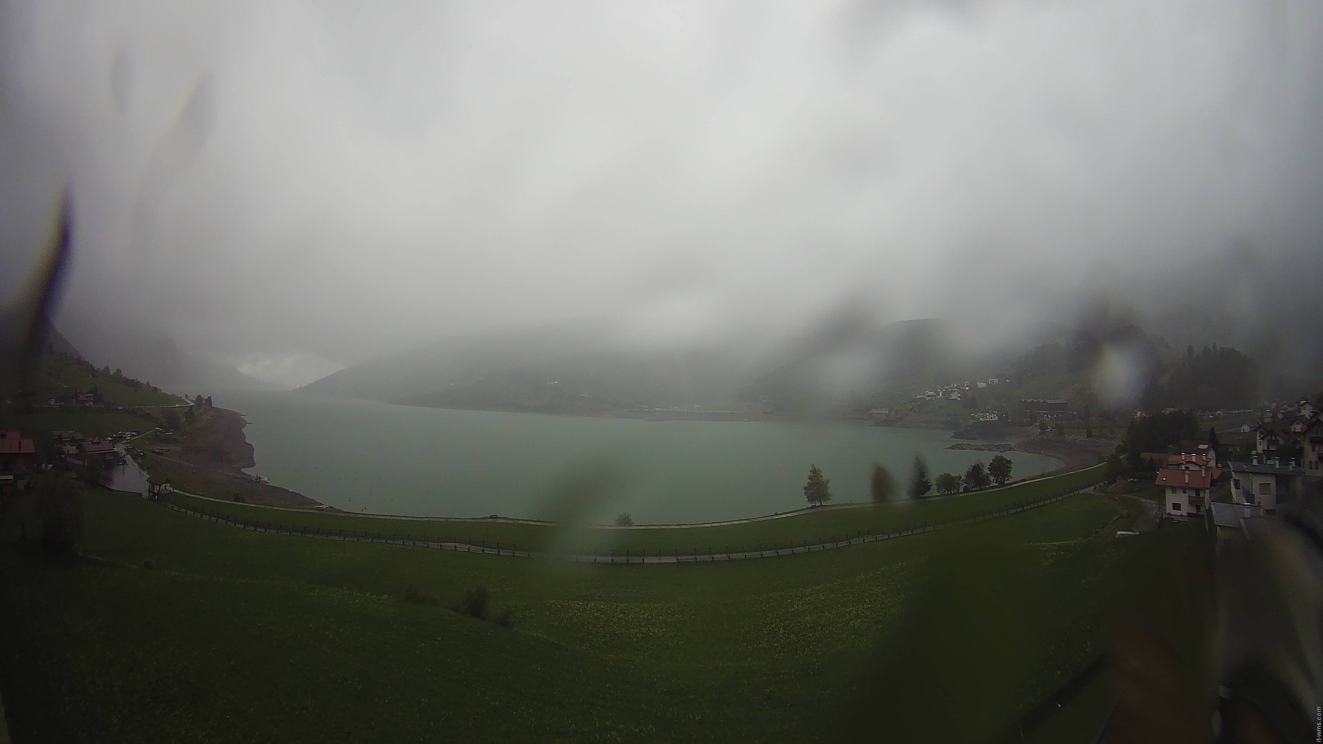 Archiv Foto Webcam Reschen - Blick auf den Reschensee
