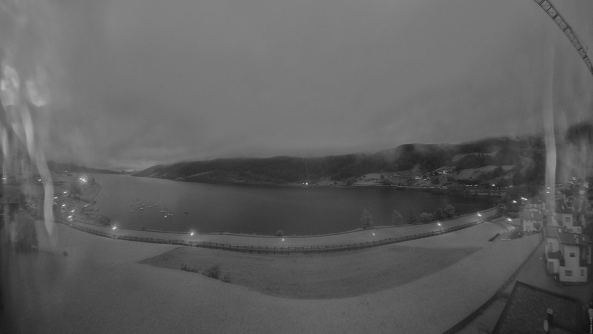 Archiv Foto Webcam Reschen - Blick auf den Reschensee