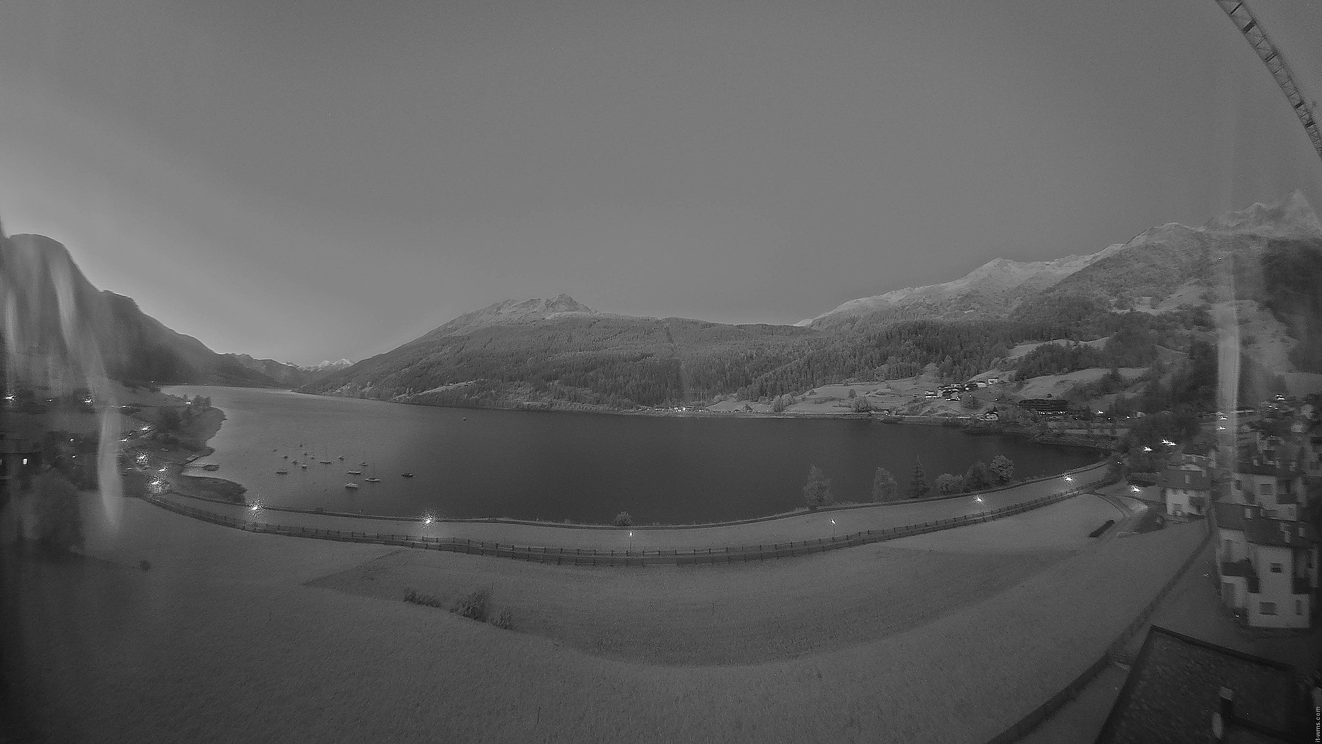 Archived image Webcam View to the Lake Resia