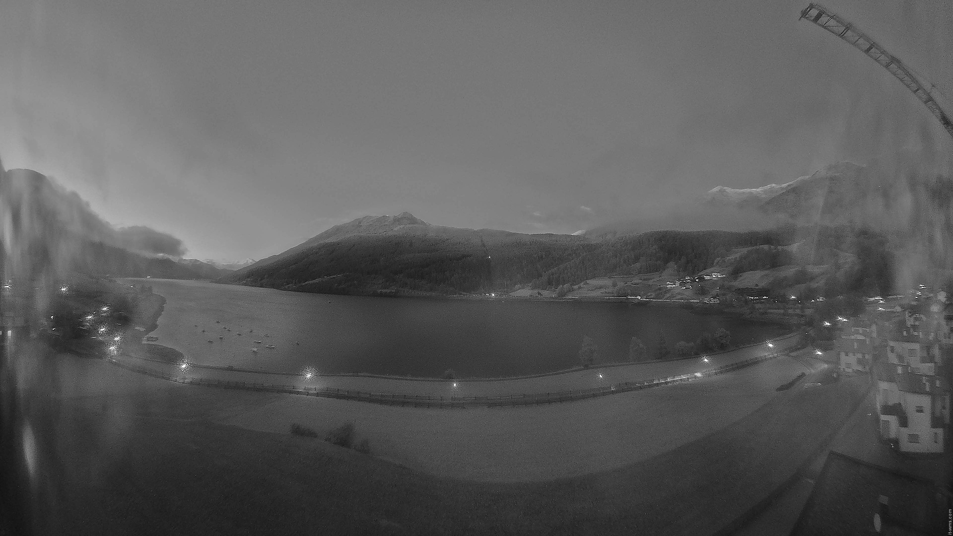 Archived image Webcam View to the Lake Resia