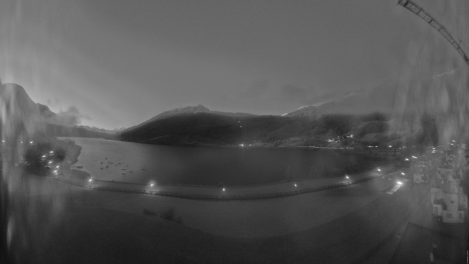 Archiv Foto Webcam Reschen - Blick auf den Reschensee