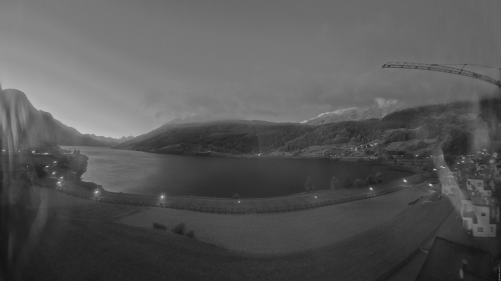Archiv Foto Webcam Reschen - Blick auf den Reschensee