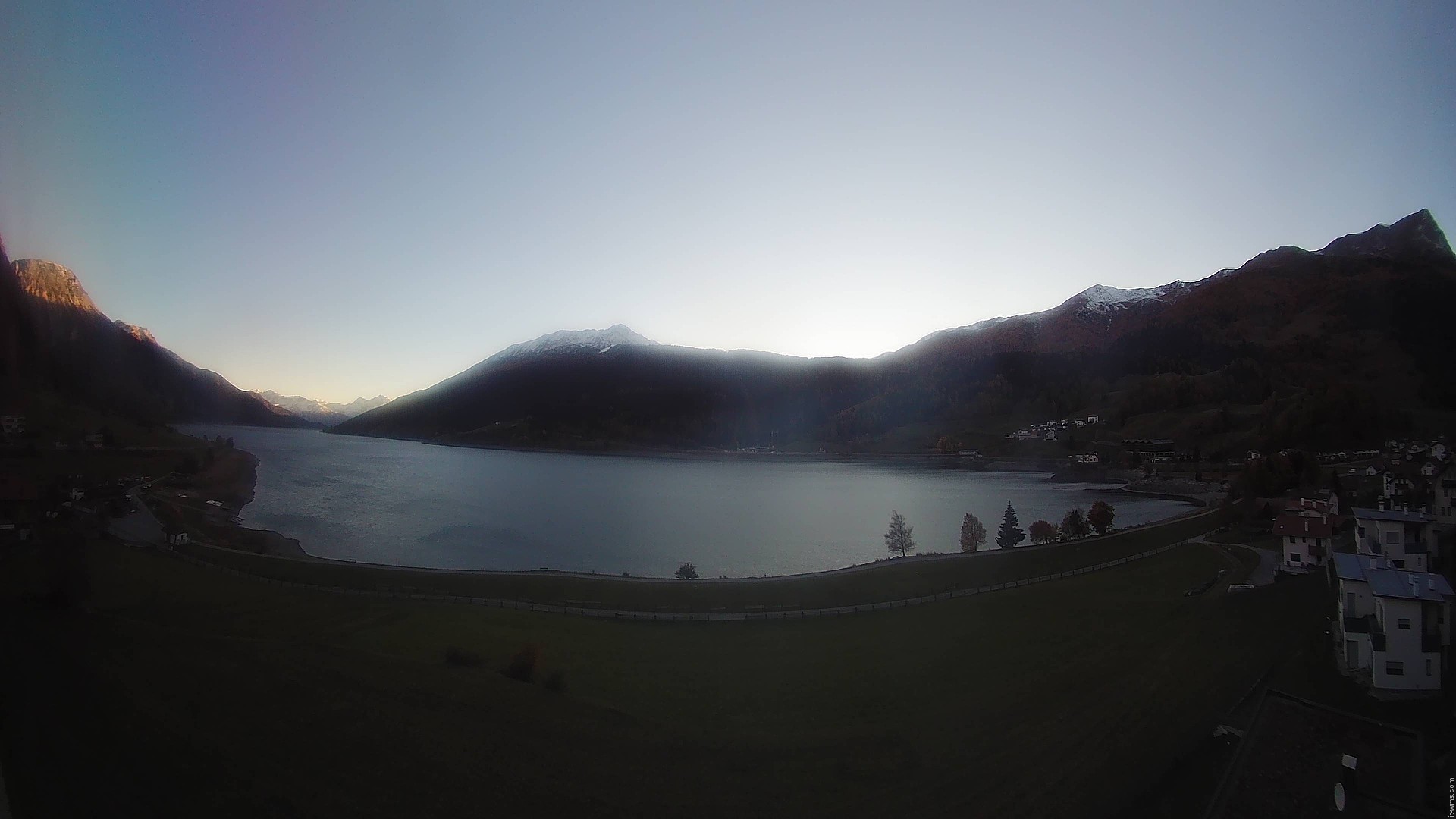 Archived image Webcam View to the Lake Resia
