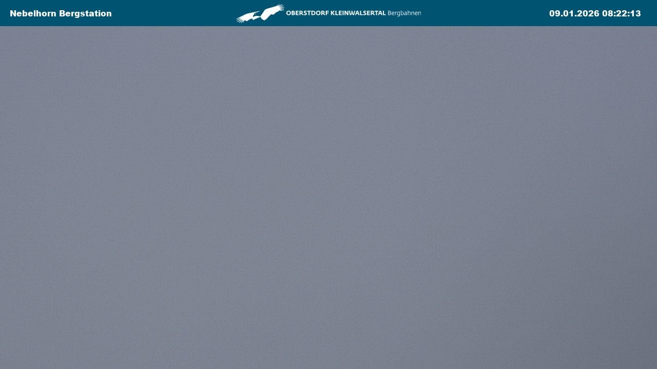 Archiv Foto Webcam Blick von der "Höfatsblick" Bergstation ins Tal