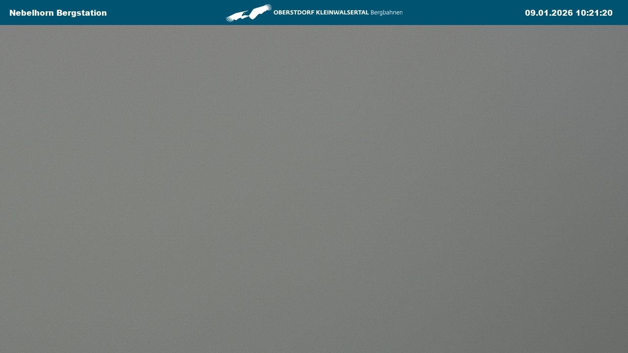 Archiv Foto Webcam Blick von der "Höfatsblick" Bergstation ins Tal