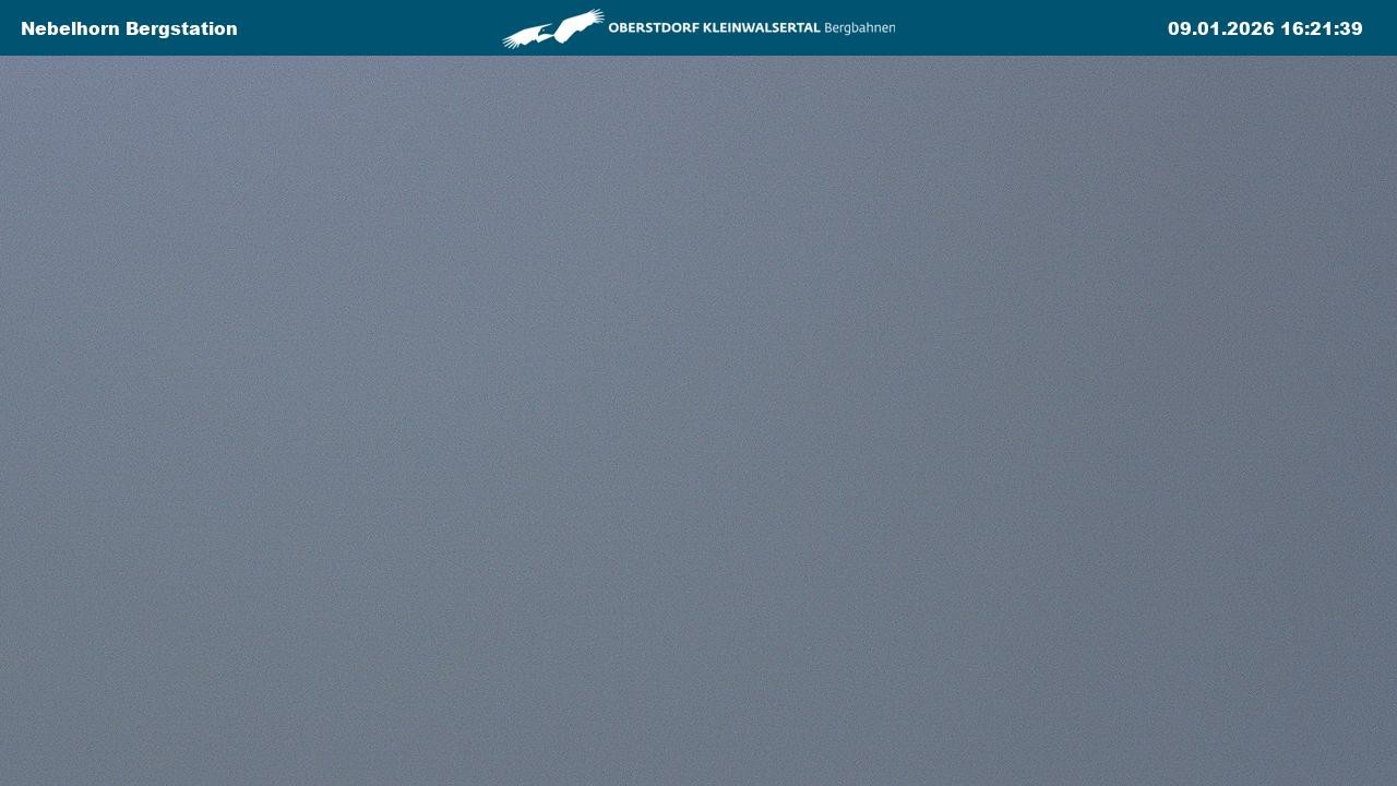 Archiv Foto Webcam Blick von der "Höfatsblick" Bergstation ins Tal