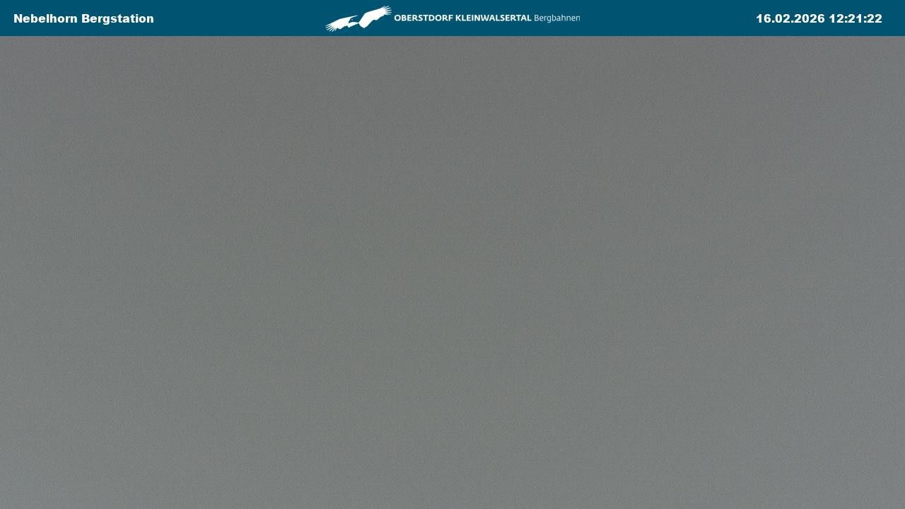 Archiv Foto Webcam Blick von der "Höfatsblick" Bergstation ins Tal