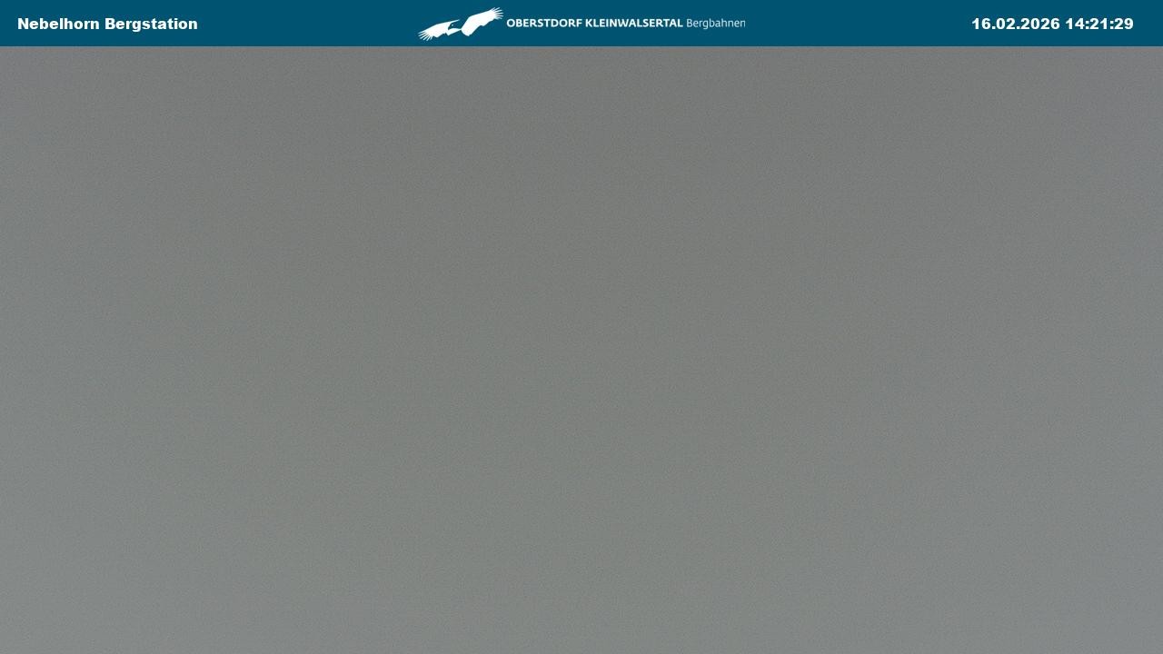 Archiv Foto Webcam Blick von der "Höfatsblick" Bergstation ins Tal