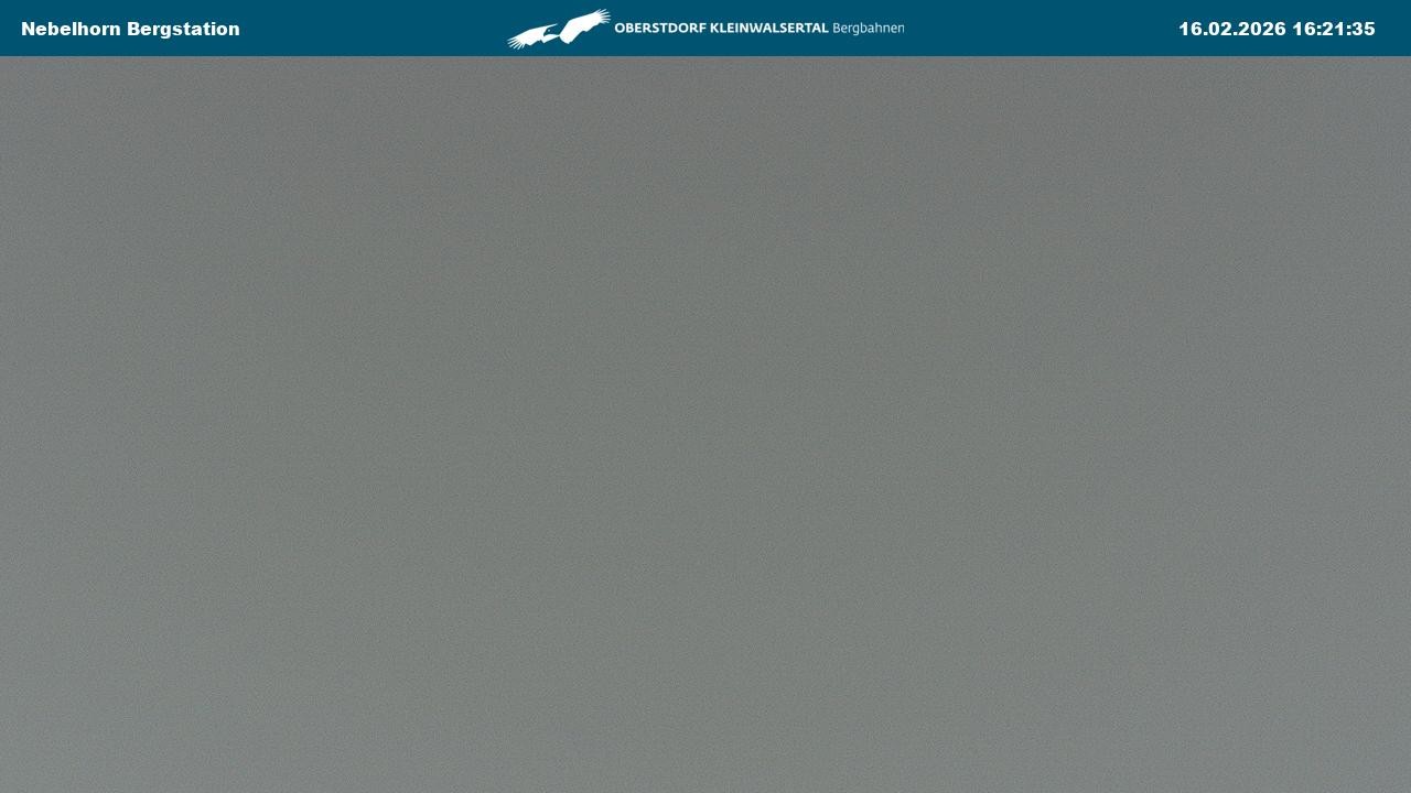 Archiv Foto Webcam Blick von der "Höfatsblick" Bergstation ins Tal