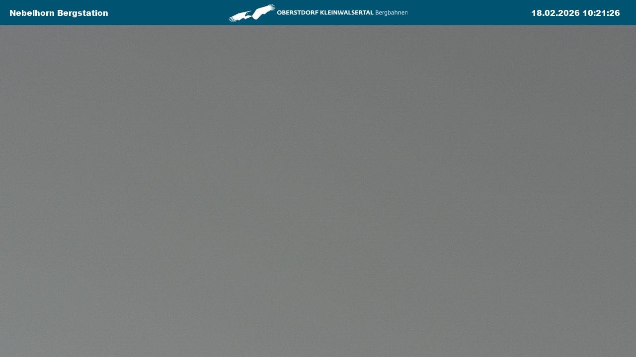 Archiv Foto Webcam Blick von der "Höfatsblick" Bergstation ins Tal