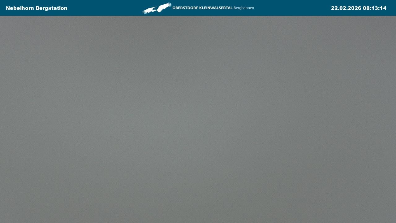 Archiv Foto Webcam Blick von der "Höfatsblick" Bergstation ins Tal
