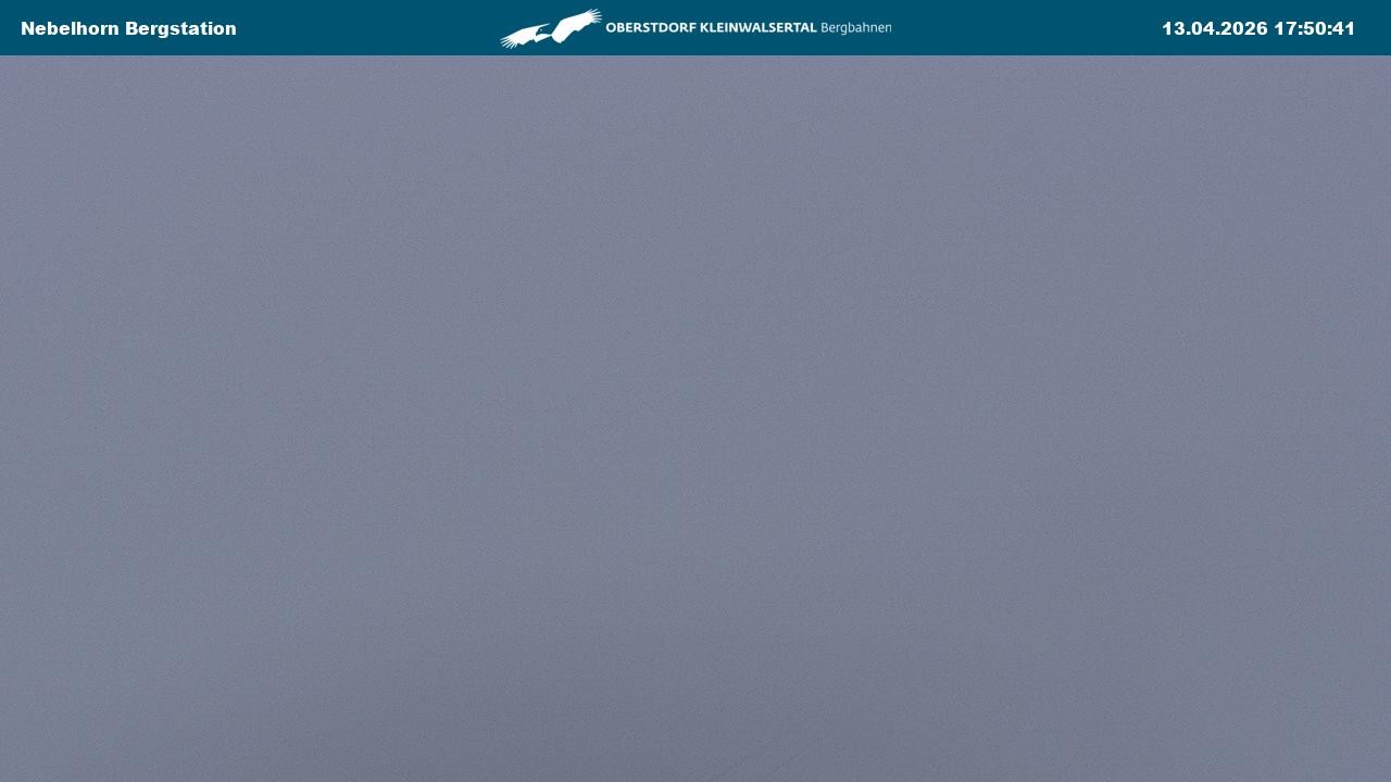 Archiv Foto Webcam Blick von der "Höfatsblick" Bergstation ins Tal