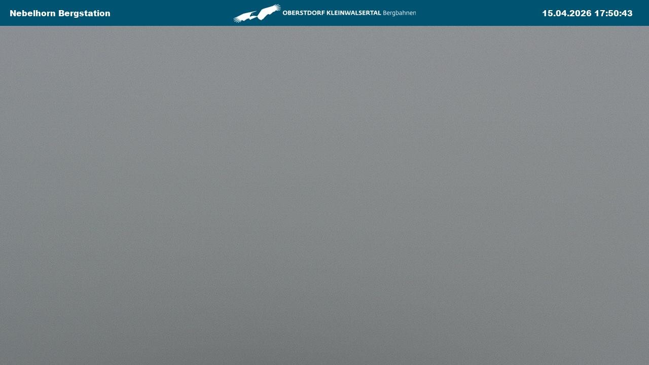 Archiv Foto Webcam Blick von der "Höfatsblick" Bergstation ins Tal