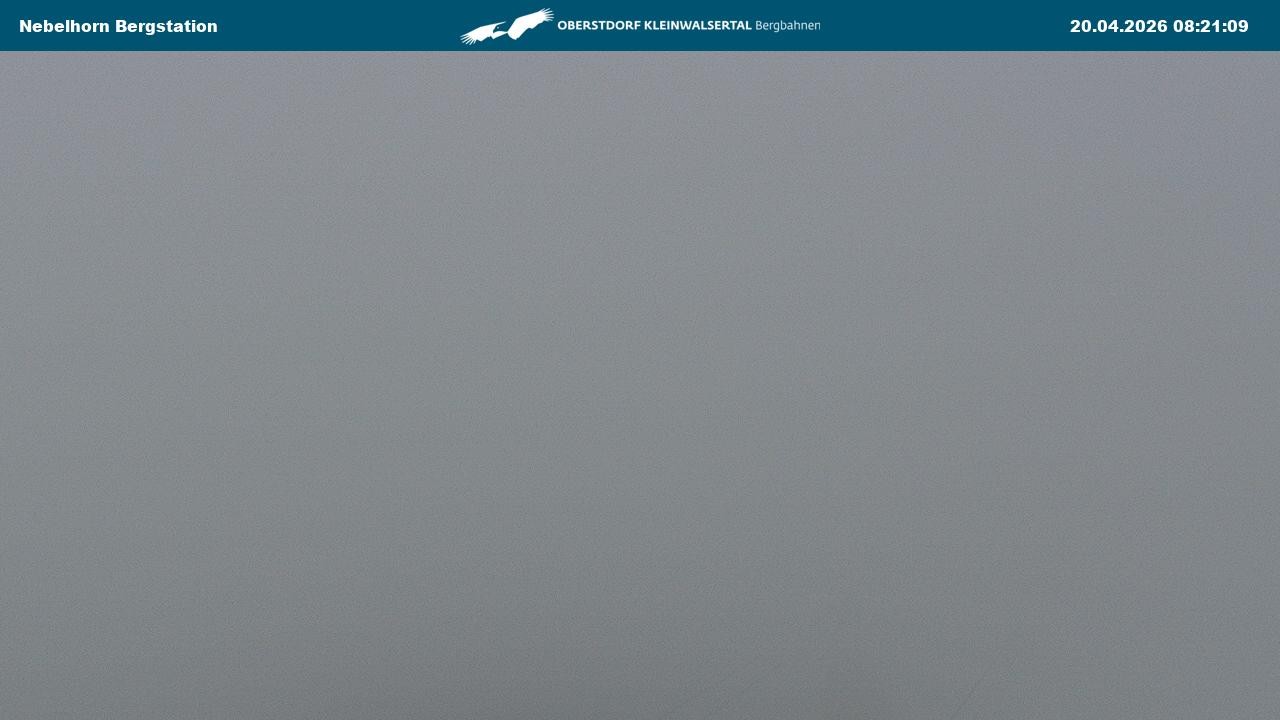 Archiv Foto Webcam Blick von der "Höfatsblick" Bergstation ins Tal