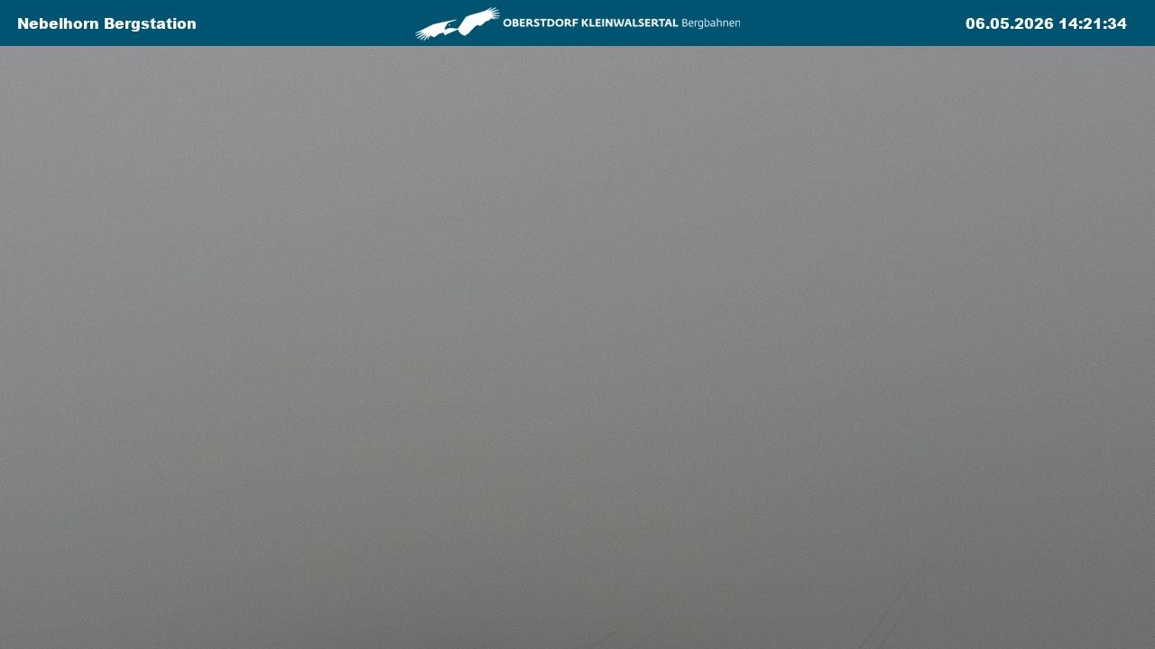 Archiv Foto Webcam Blick von der "Höfatsblick" Bergstation ins Tal
