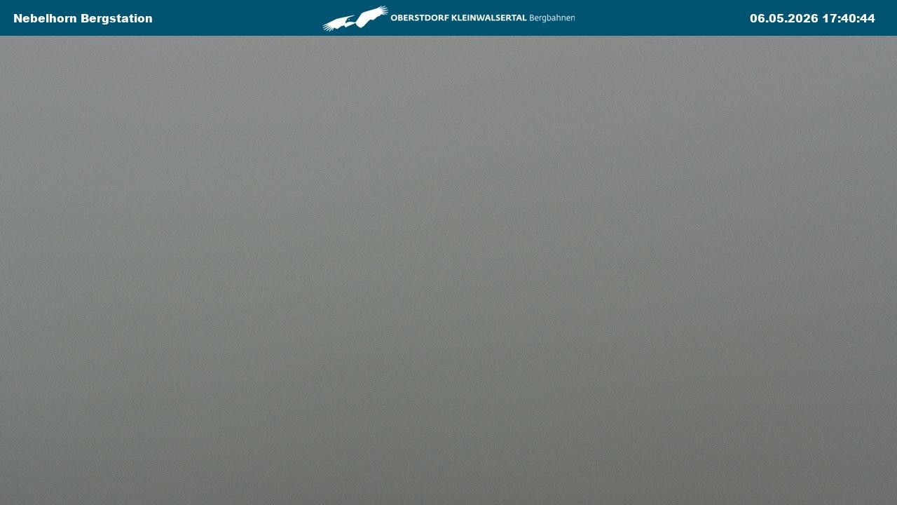 Archiv Foto Webcam Blick von der "Höfatsblick" Bergstation ins Tal