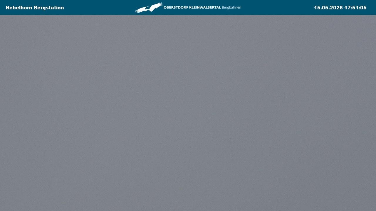 Archiv Foto Webcam Blick von der "Höfatsblick" Bergstation ins Tal
