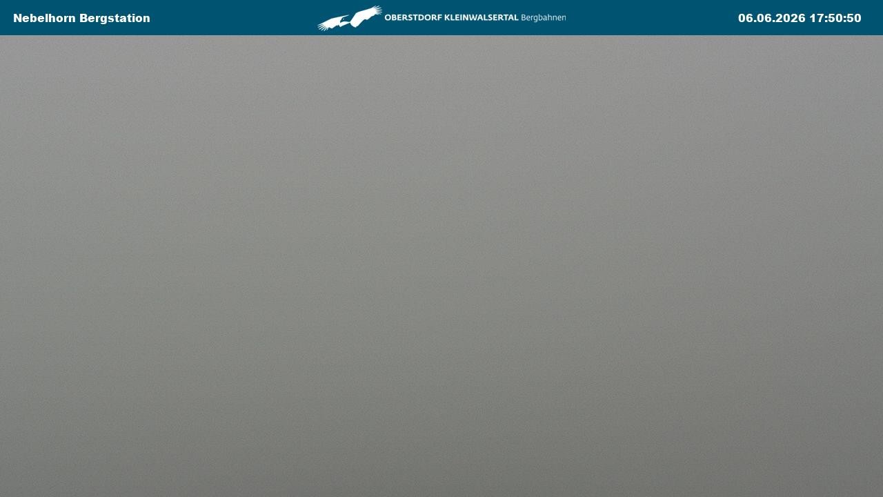 Archiv Foto Webcam Blick von der "Höfatsblick" Bergstation ins Tal