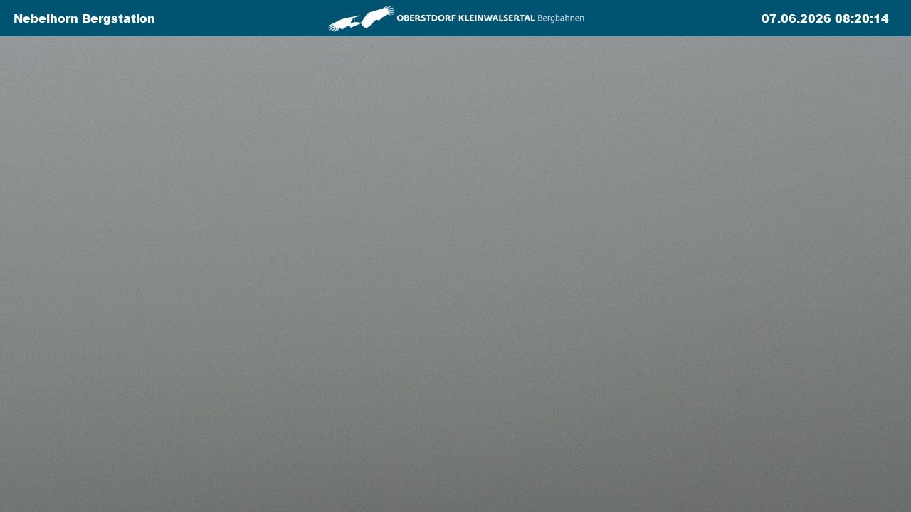 Archiv Foto Webcam Blick von der "Höfatsblick" Bergstation ins Tal