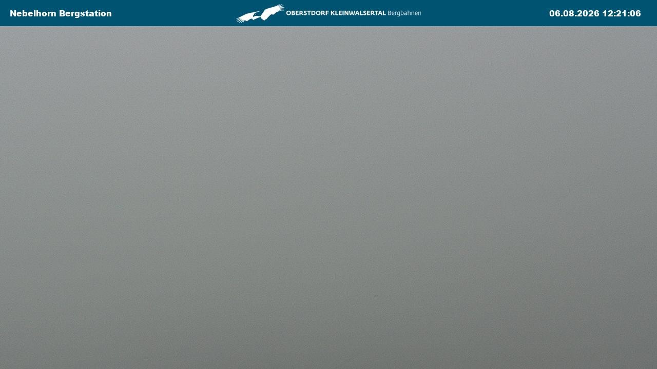 Archiv Foto Webcam Blick von der "Höfatsblick" Bergstation ins Tal