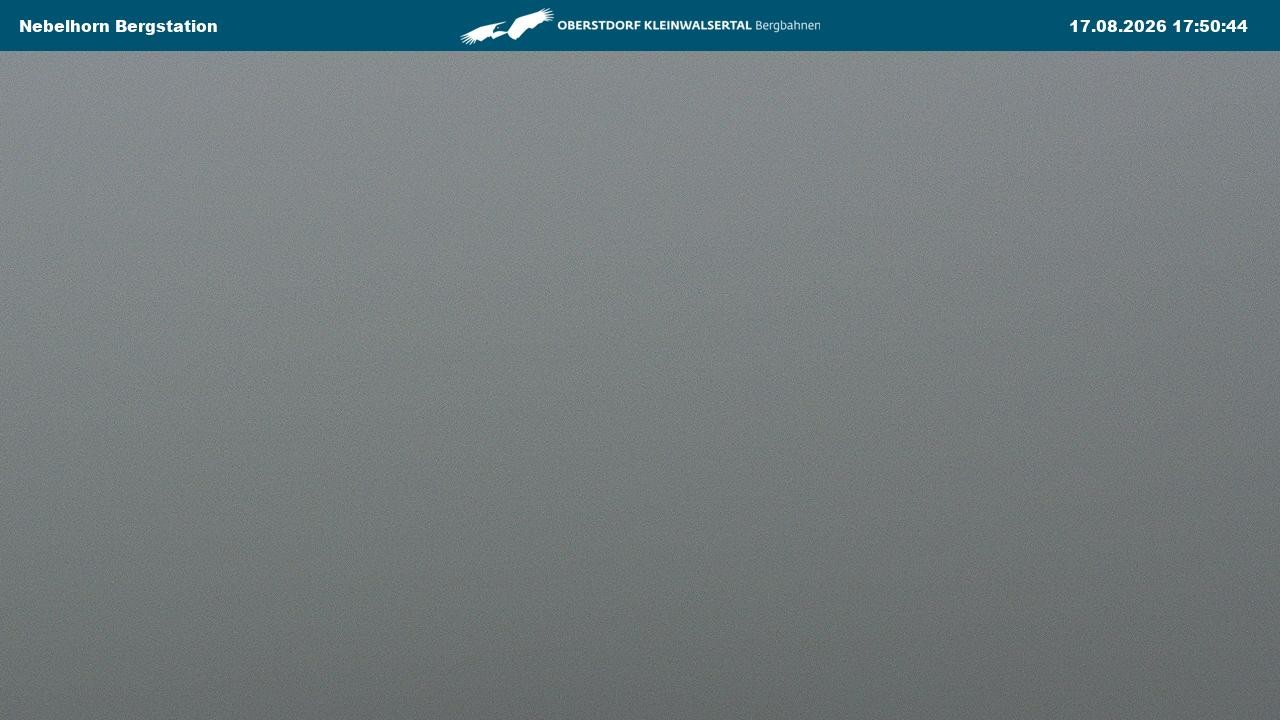 Archiv Foto Webcam Blick von der "Höfatsblick" Bergstation ins Tal