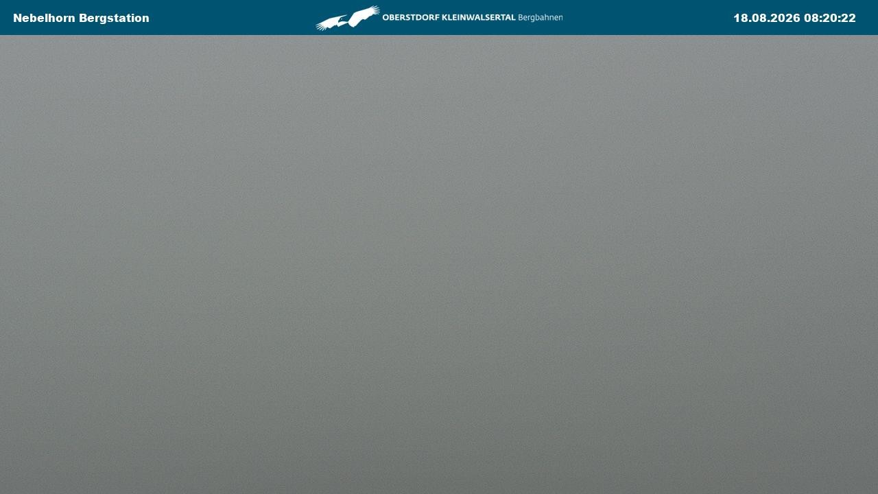 Archiv Foto Webcam Blick von der "Höfatsblick" Bergstation ins Tal