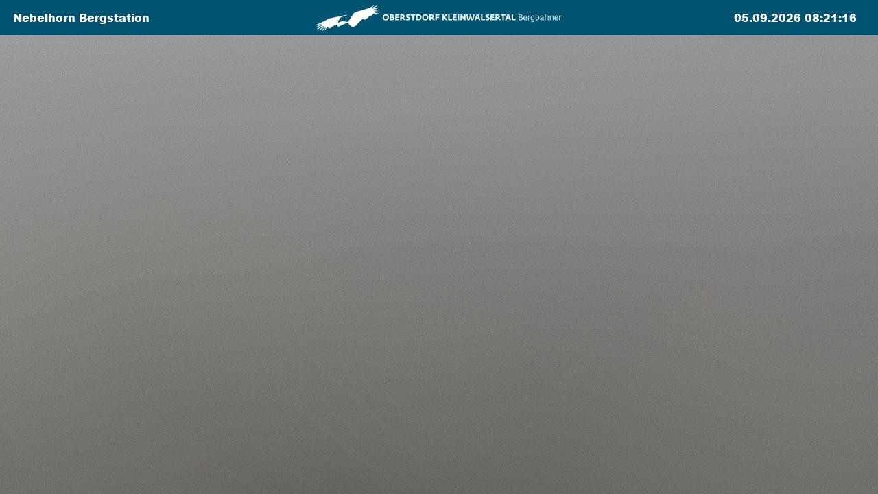 Archiv Foto Webcam Blick von der "Höfatsblick" Bergstation ins Tal