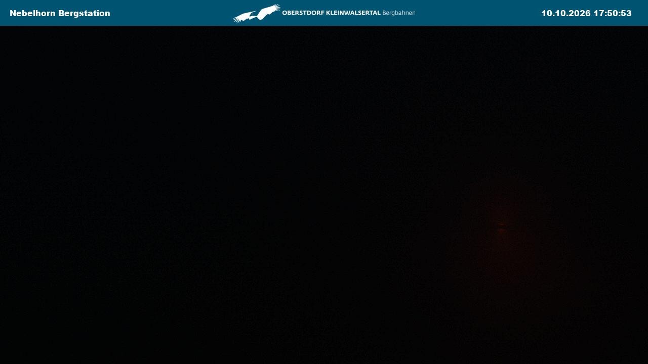 Archiv Foto Webcam Blick von der "Höfatsblick" Bergstation ins Tal