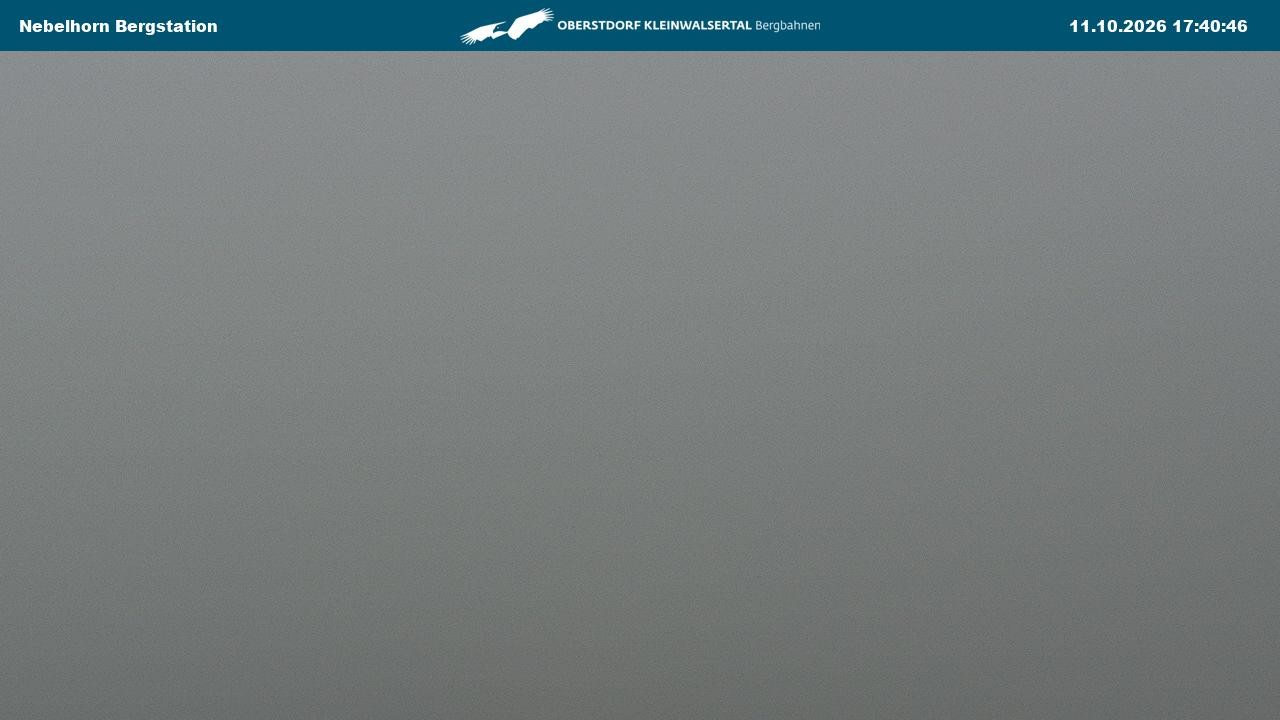 Archiv Foto Webcam Blick von der "Höfatsblick" Bergstation ins Tal