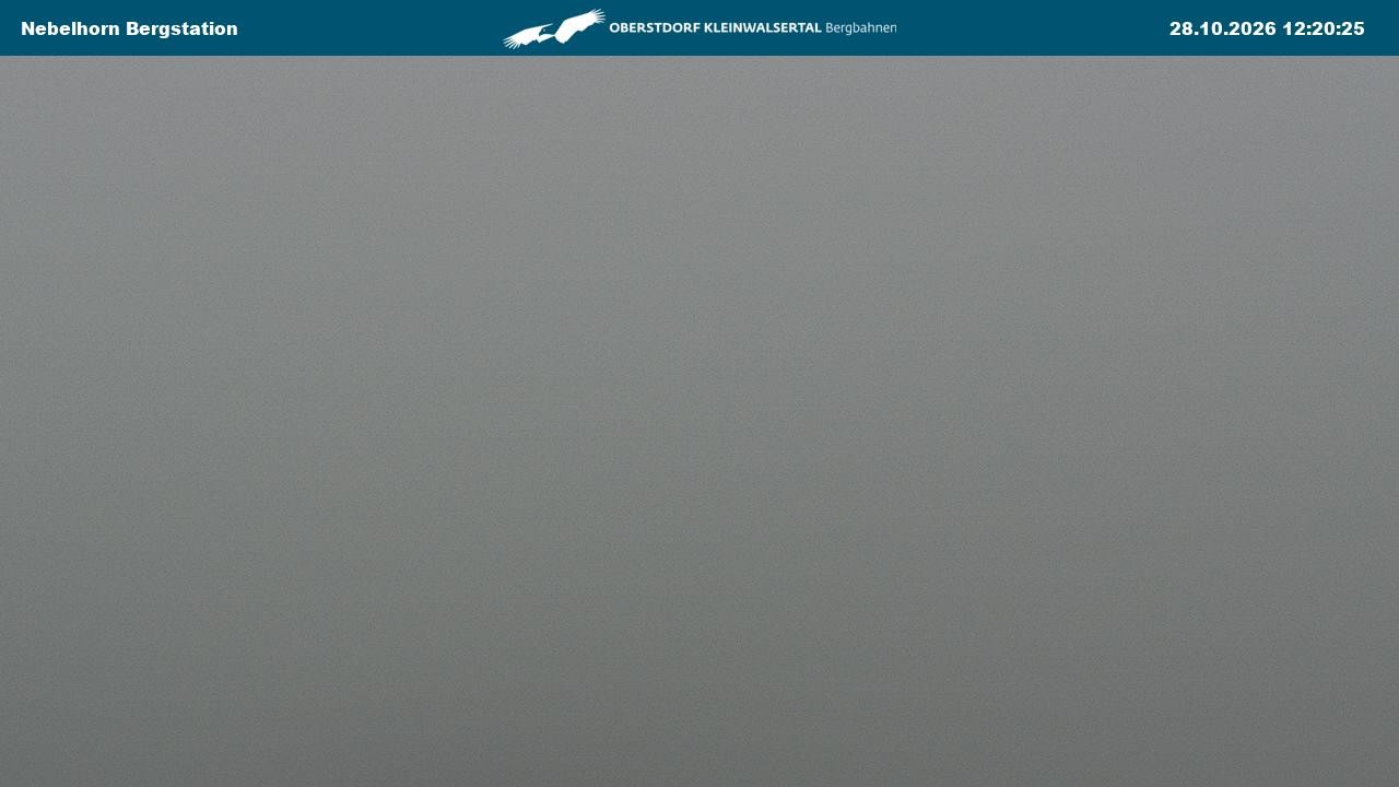 Archiv Foto Webcam Blick von der "Höfatsblick" Bergstation ins Tal