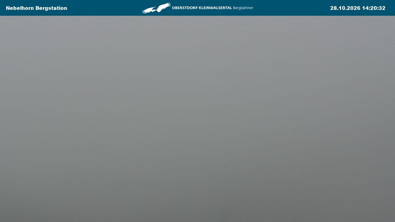 Archiv Foto Webcam Blick von der "Höfatsblick" Bergstation ins Tal