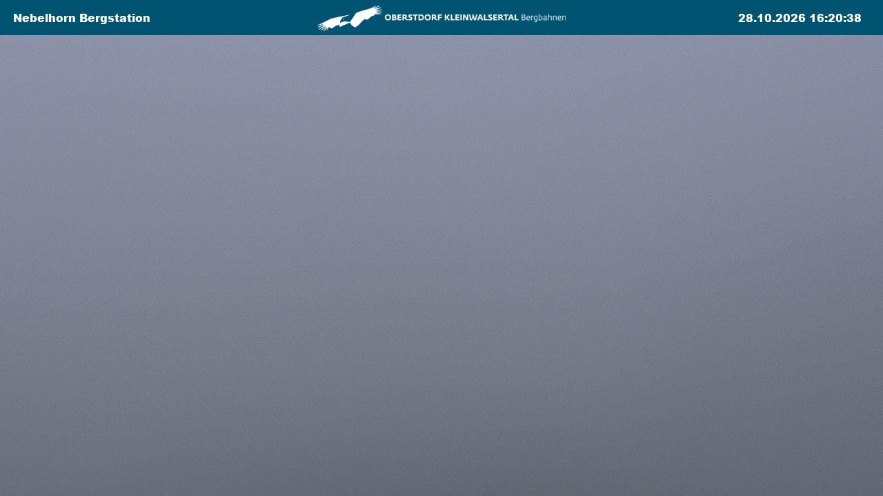 Archiv Foto Webcam Blick von der "Höfatsblick" Bergstation ins Tal