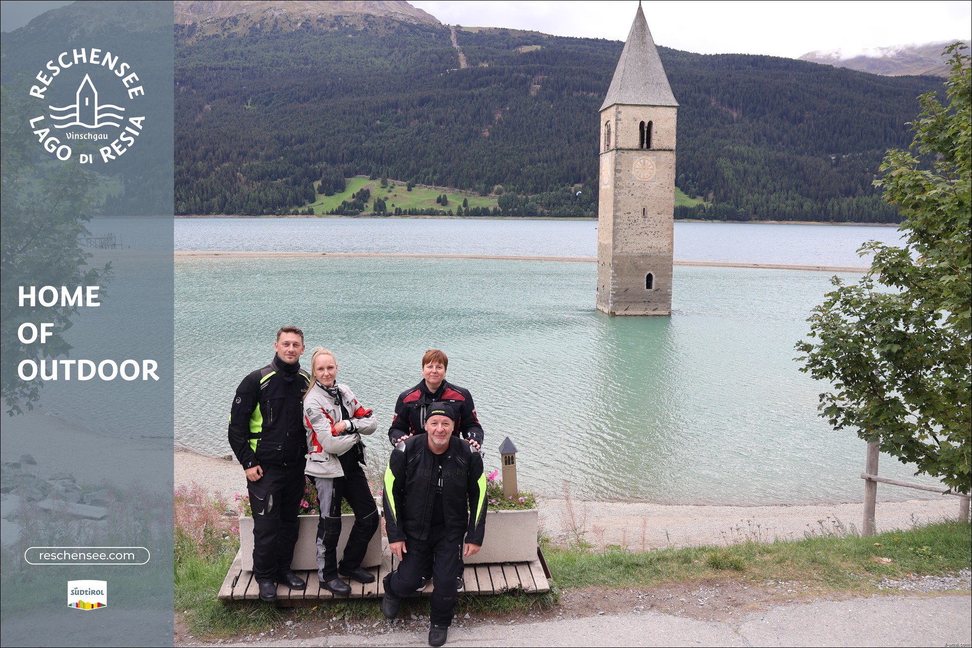 Archiv Foto Webcam Reschensee mit versunkenem Turm