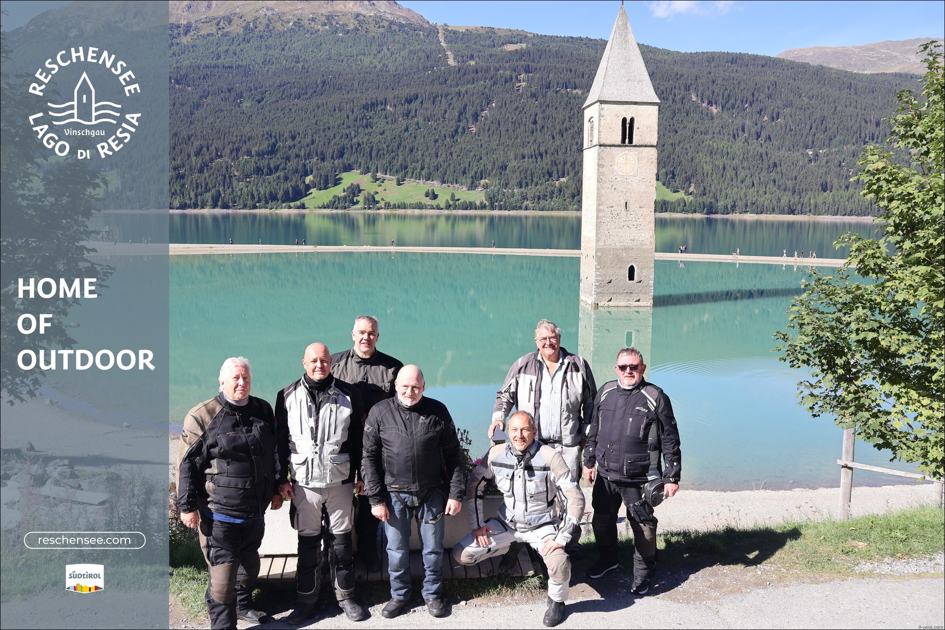 Archiv Foto Webcam Reschensee mit versunkenem Turm