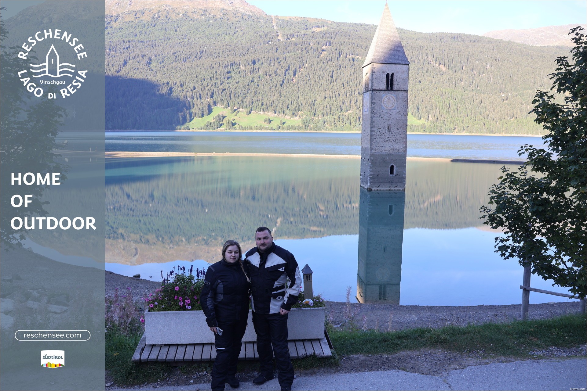 Archiv Foto Webcam Reschensee mit versunkenem Turm