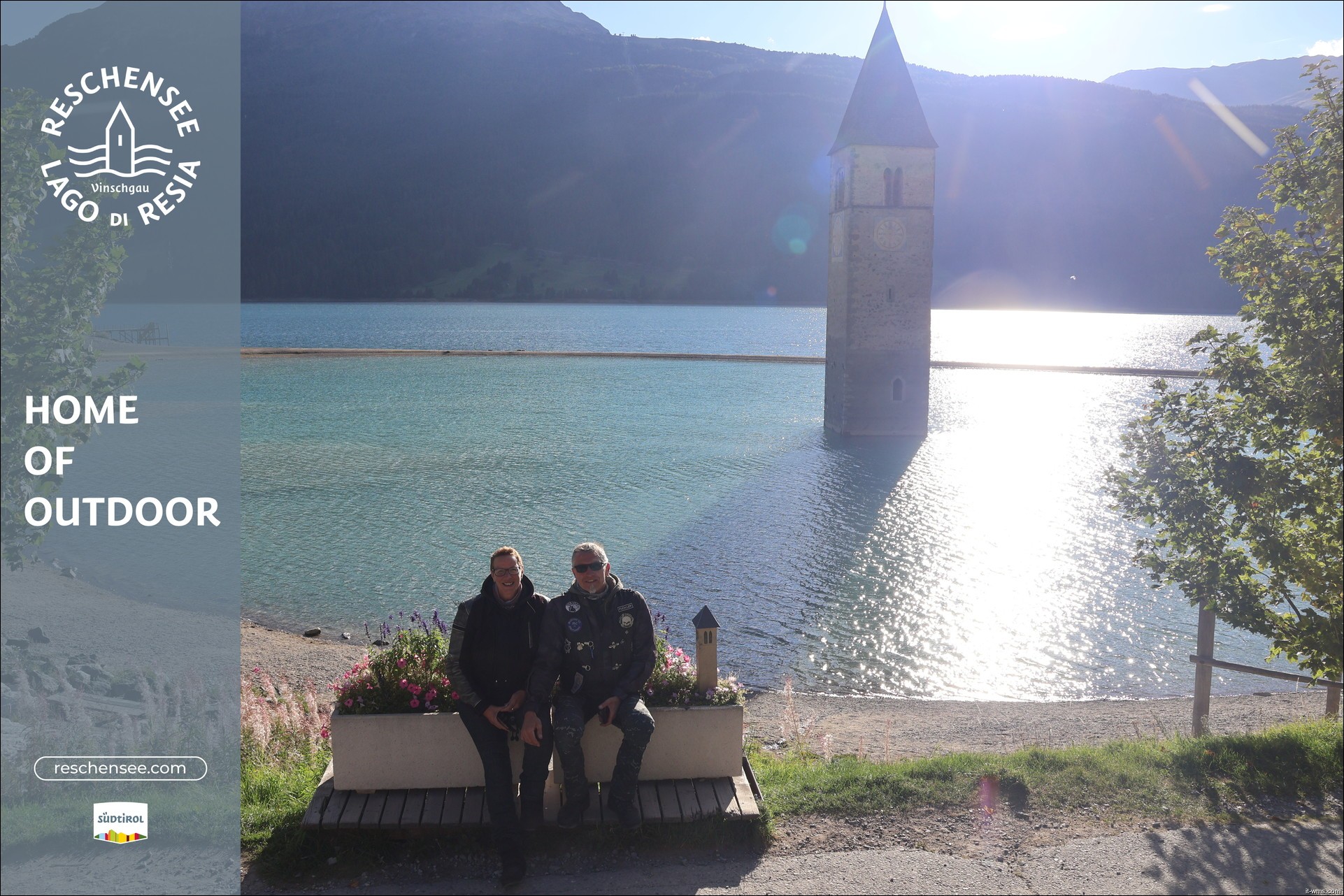 Archiv Foto Webcam Reschensee mit versunkenem Turm