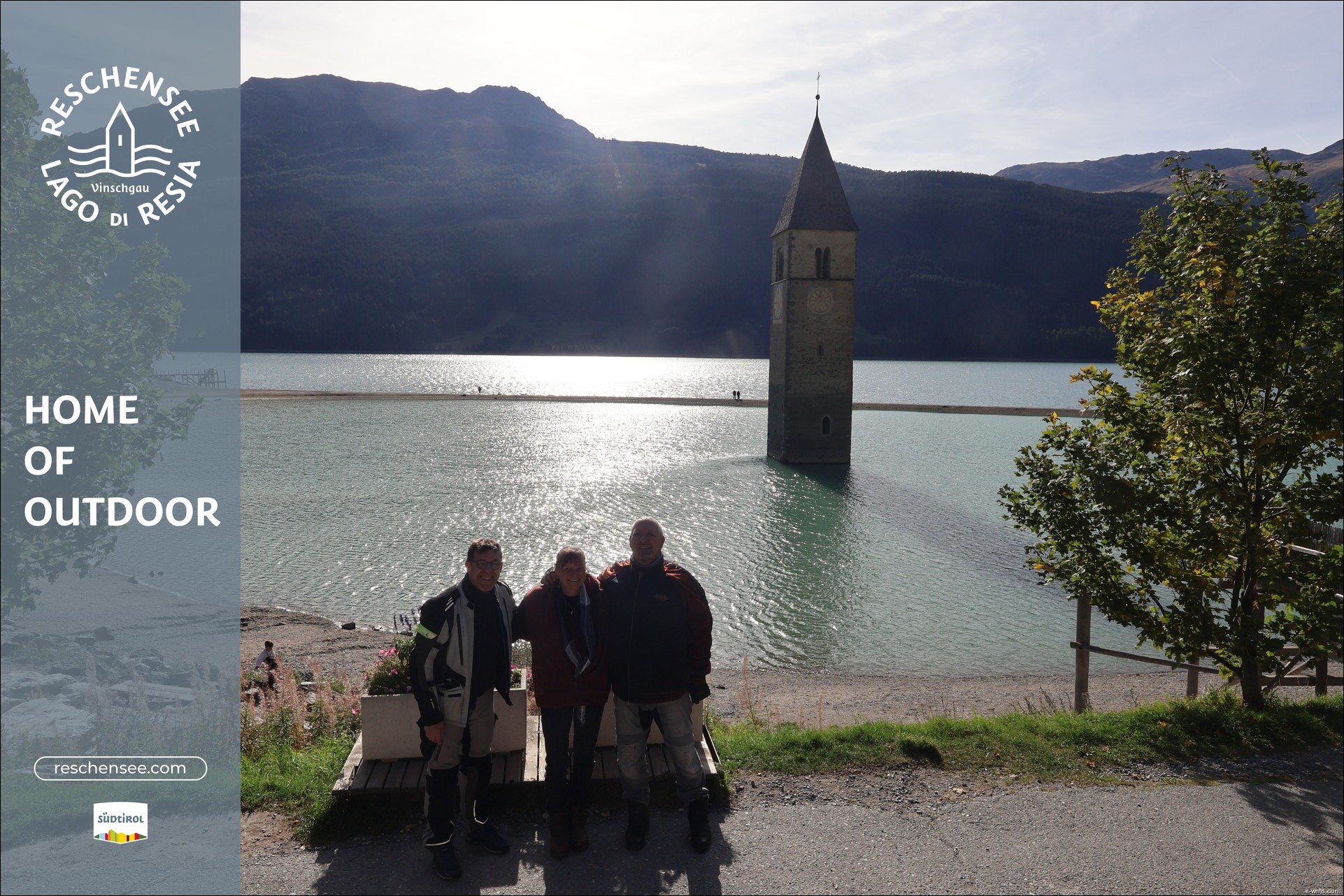 Archiv Foto Webcam Reschensee mit versunkenem Turm