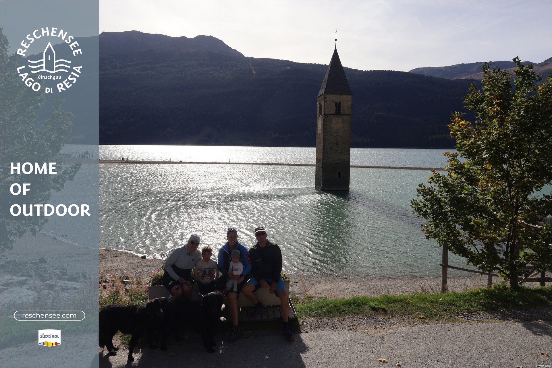 Archiv Foto Webcam Reschensee mit versunkenem Turm