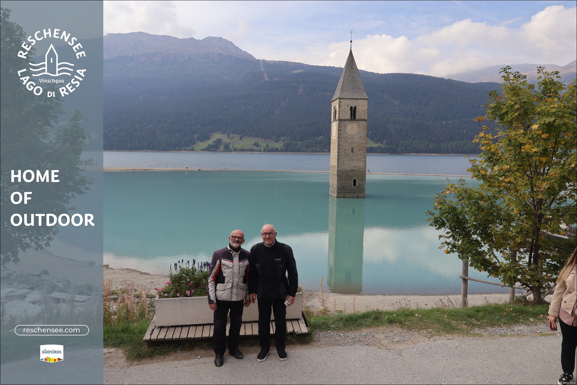Archiv Foto Webcam Reschensee mit versunkenem Turm