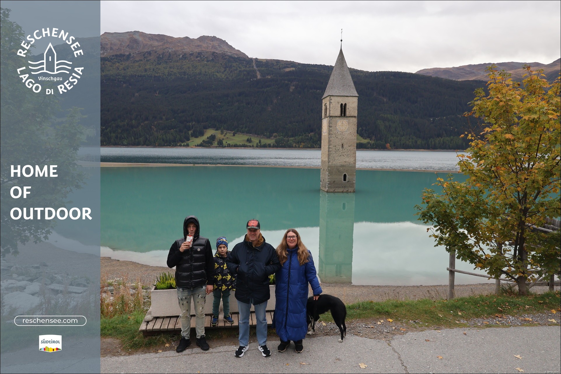 Archiv Foto Webcam Reschensee mit versunkenem Turm