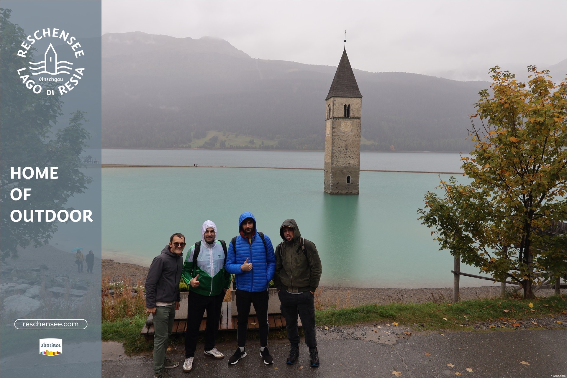 Archiv Foto Webcam Reschensee mit versunkenem Turm