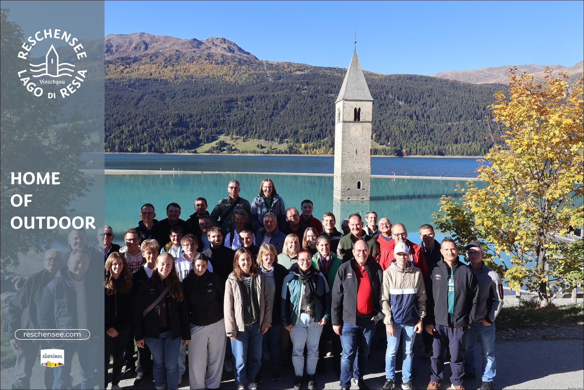 Archiv Foto Webcam Reschensee mit versunkenem Turm
