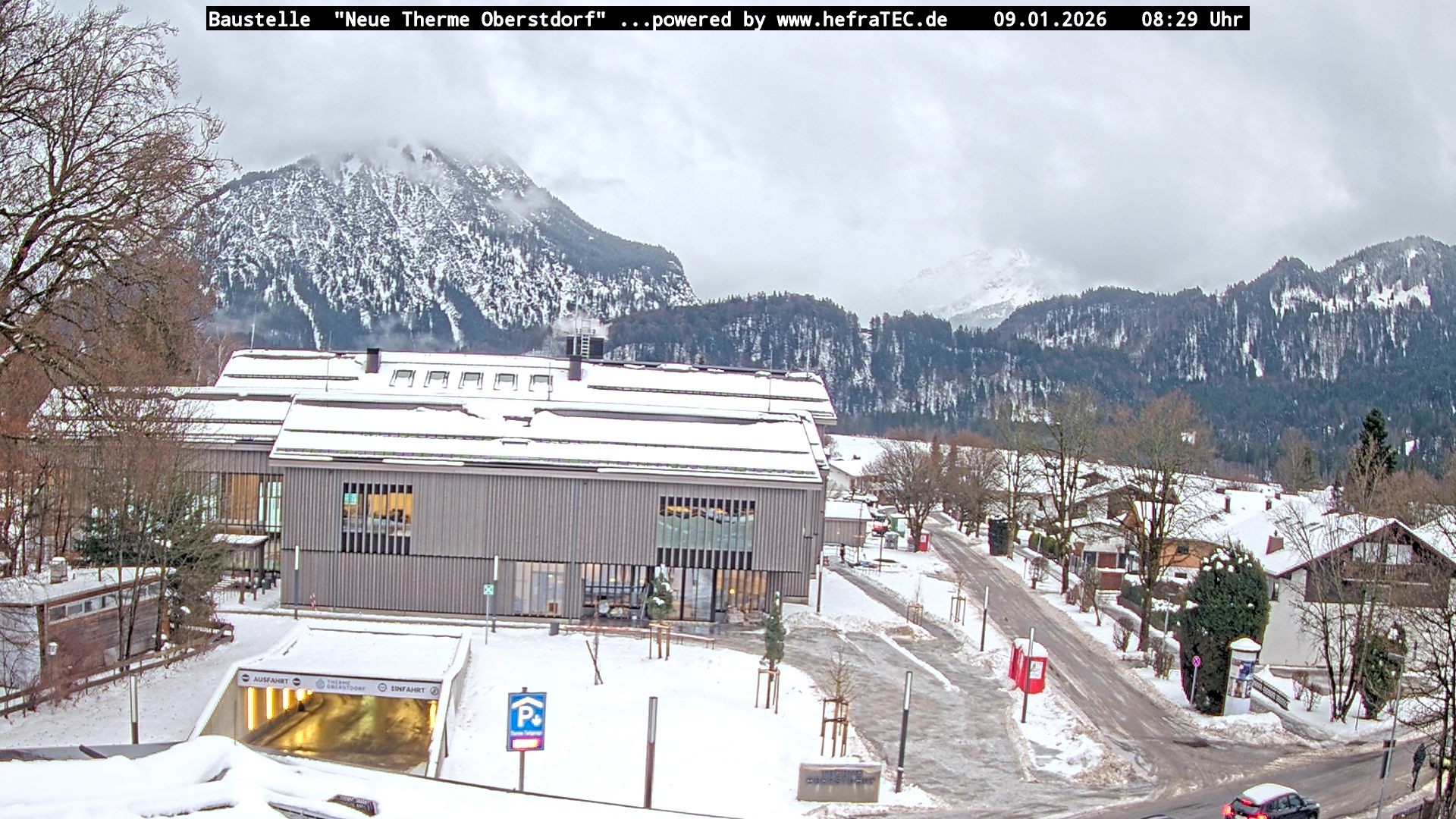 Archiv Foto Webcam Touristinformation Oberstdorf Haus