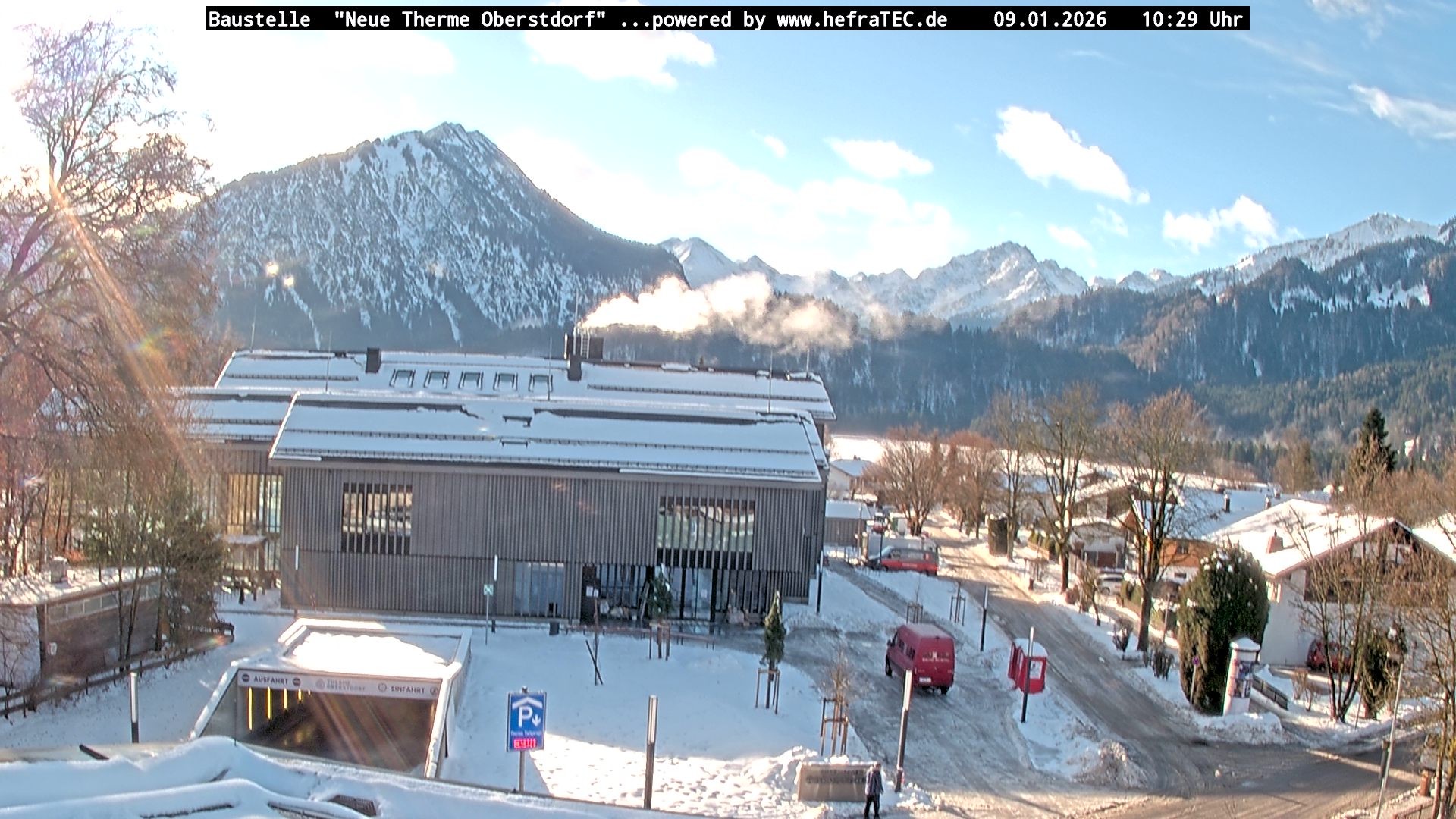 Archiv Foto Webcam Touristinformation Oberstdorf Haus
