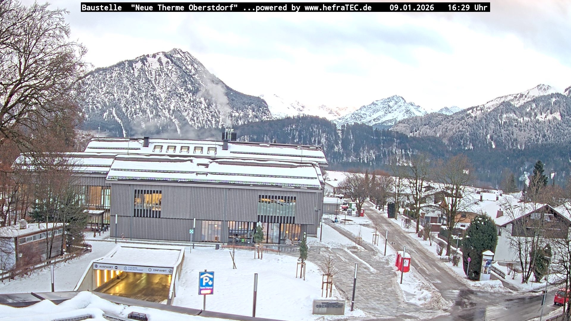 Archiv Foto Webcam Touristinformation Oberstdorf Haus
