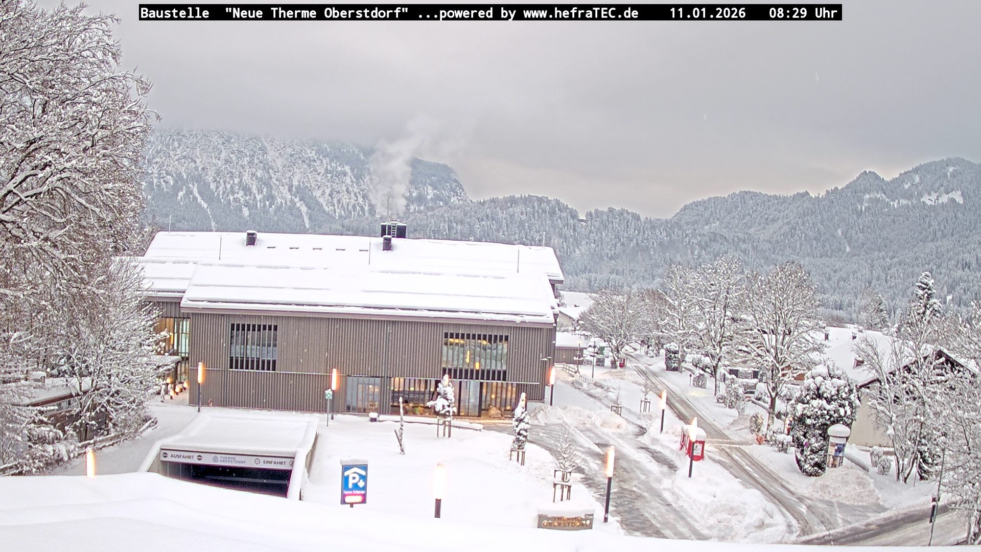Archiv Foto Webcam Touristinformation Oberstdorf Haus
