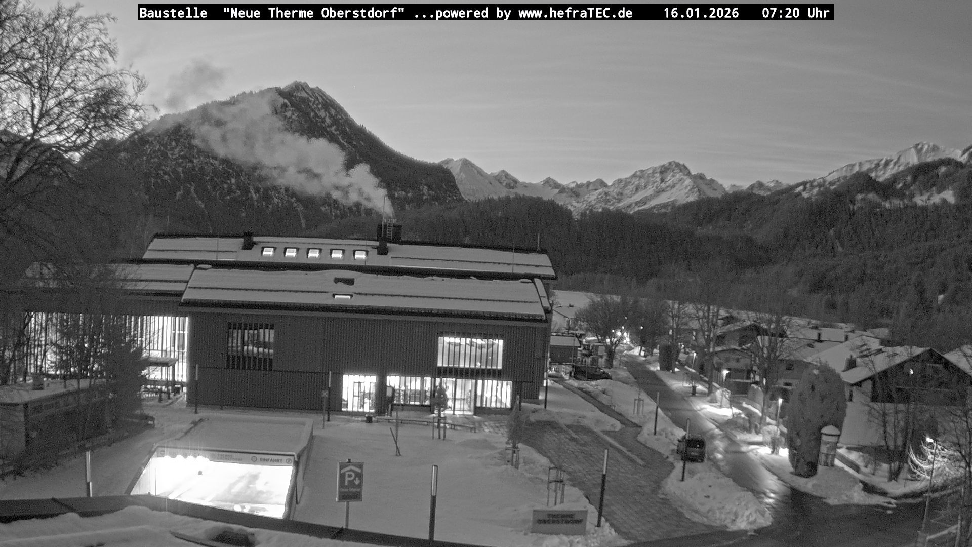 Archiv Foto Webcam Touristinformation Oberstdorf Haus