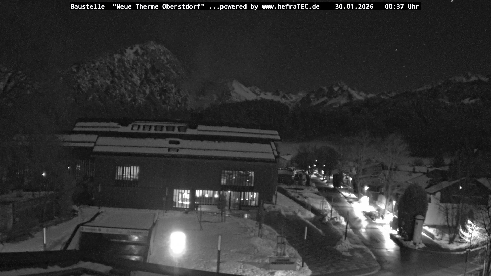 Archived image Webcam Tourist Information Oberstdorf Haus
