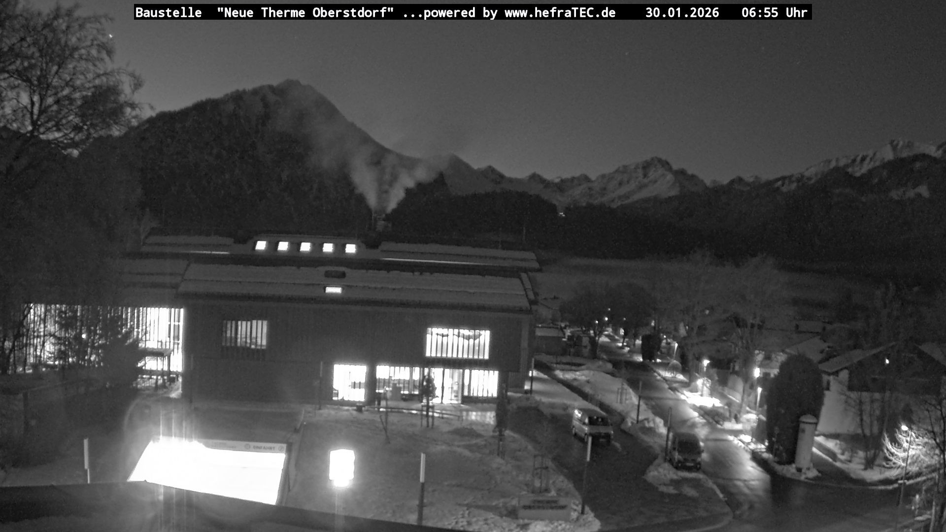 Archived image Webcam Tourist Information Oberstdorf Haus