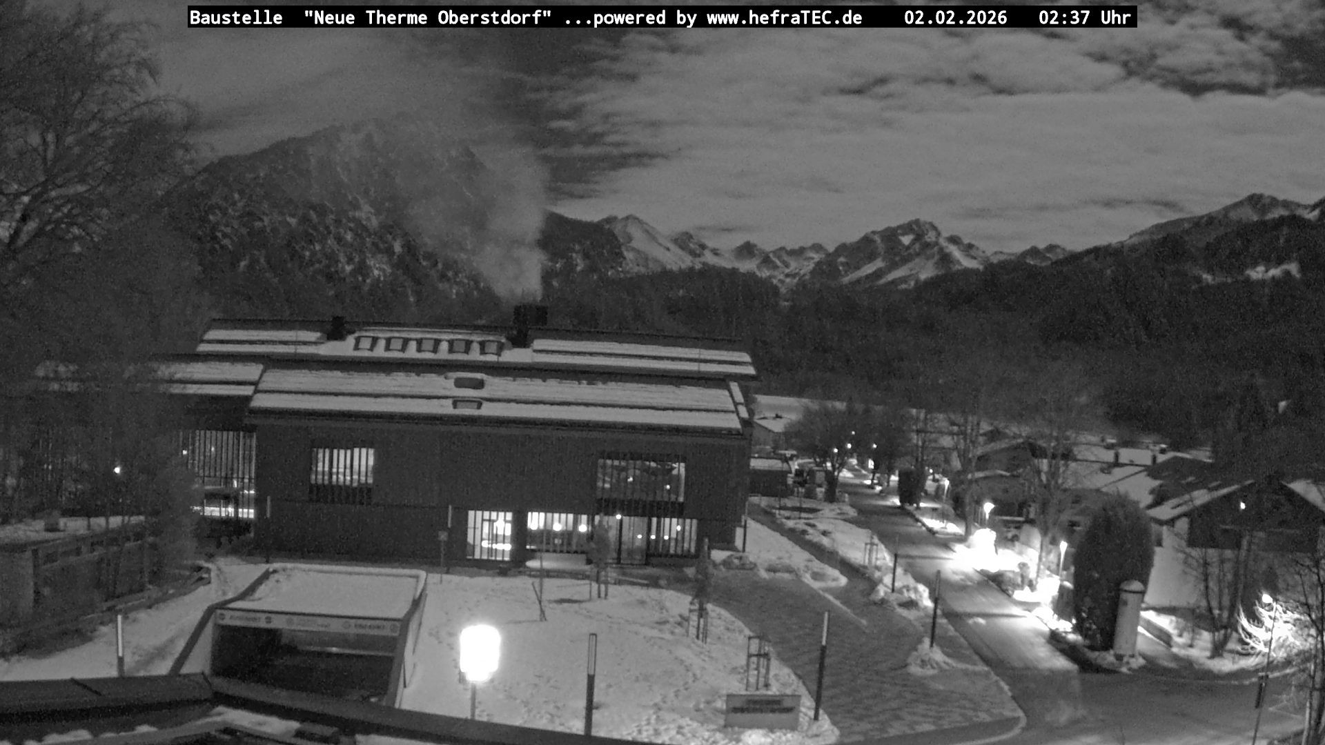 Archived image Webcam Tourist Information Oberstdorf Haus